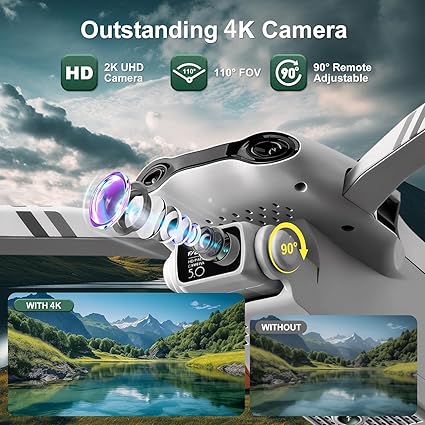 🚀 DRONE E88 PRO 4K HD