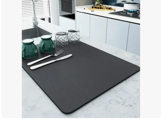 🧽 ALFOMBRA PARA PLATOS SÚPER ABSORBENTE