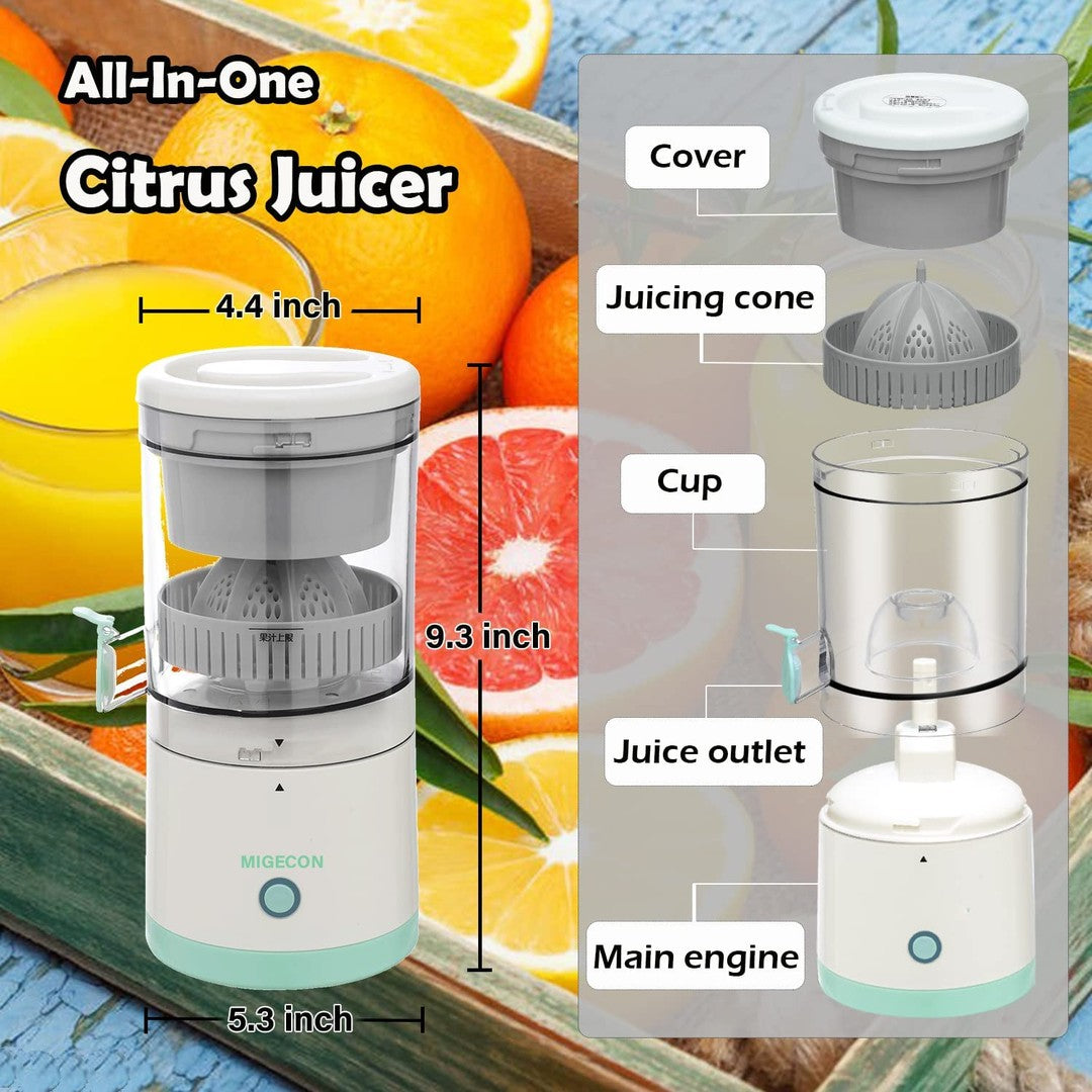 🍹 EXPRIMIDOR DE JUGO RECARGABLE PORTÁTIL