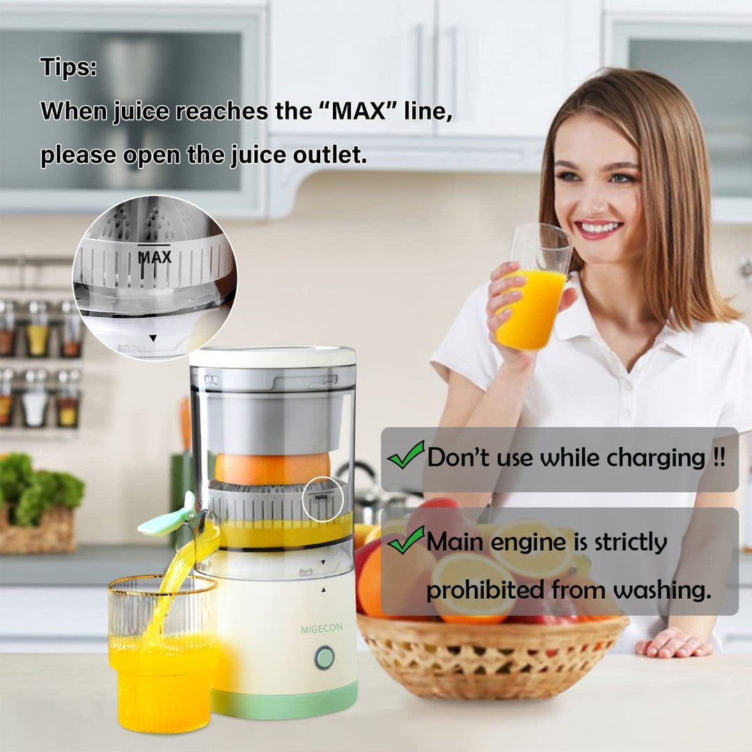 🍹 EXPRIMIDOR DE JUGO RECARGABLE PORTÁTIL