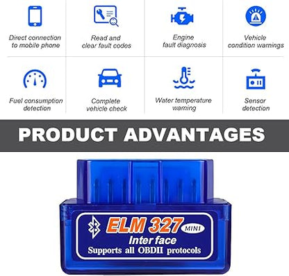 🚗 ESCÁNER AUTOMOTRIZ ELM 327 OBD2