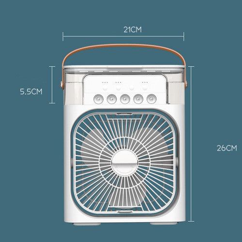 ❄️ ABANICO / MINI VENTILADOR CON HUMIFICADOR PORTÁTIL