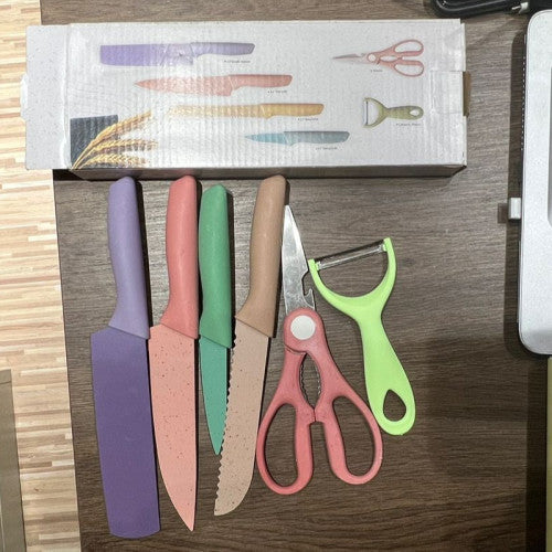🔪 SET DE CUCHILLOS JVM-107 – PRECISIÓN Y ELEGANCIA EN TU COCINA