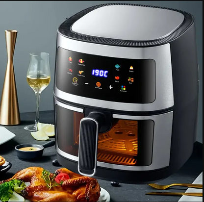 FREIDORA DE AIRE SILVER 8 LT 2400W ADZT-8