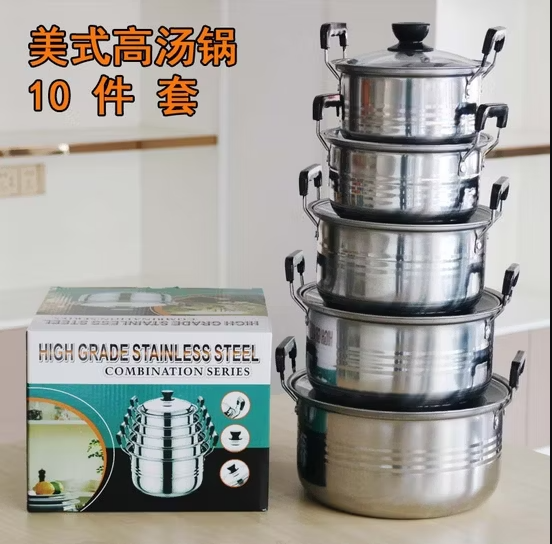 🍳 JUEGO DE OLLAS ANTIADHERENTE COLOR NEGRO – CAJA X12 UNIDADES 🖤