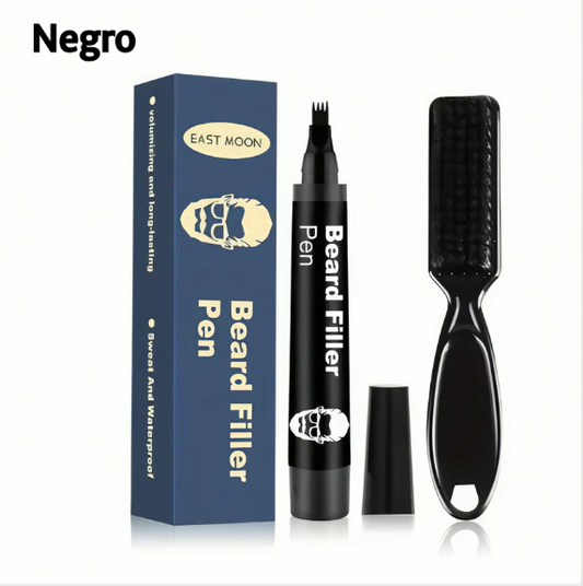 Tinta para barba filler pen negro