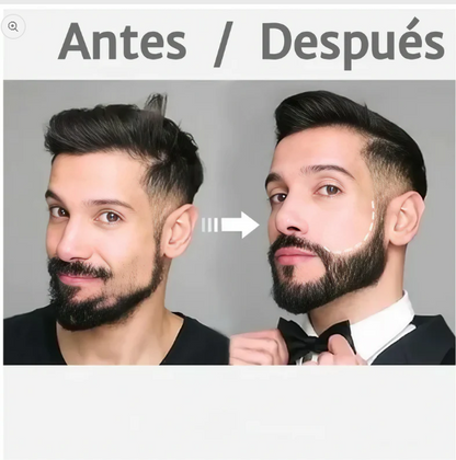 Tinta para barba filler pen negro