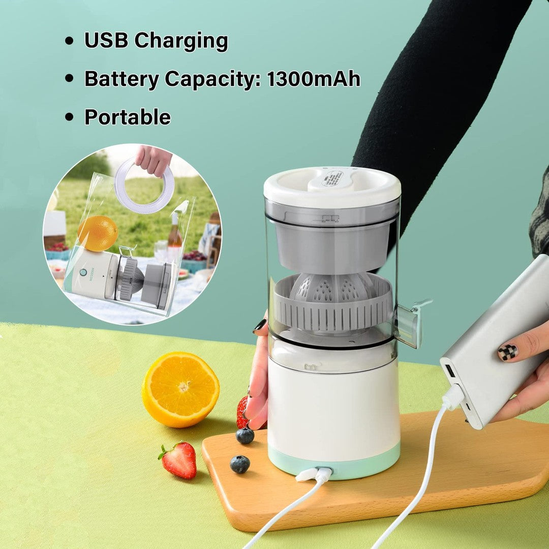 🍹 EXPRIMIDOR DE JUGO RECARGABLE PORTÁTIL