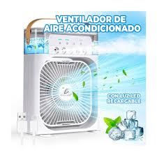 ❄️ ABANICO / MINI VENTILADOR CON HUMIFICADOR PORTÁTIL