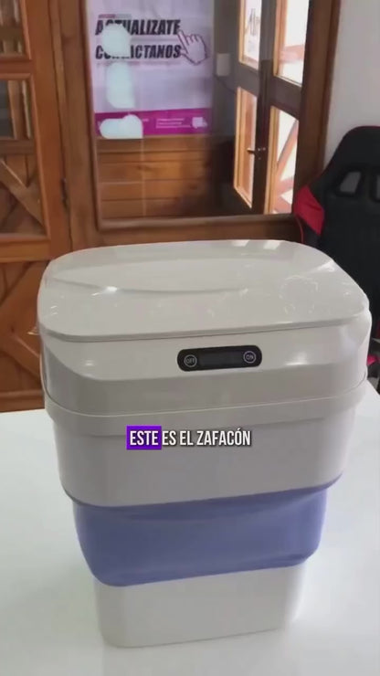 🗑️ ZAFACÓN CON SENSOR INTELIGENTE – ¡HIGIENE Y COMODIDAD AUTOMÁTICA!